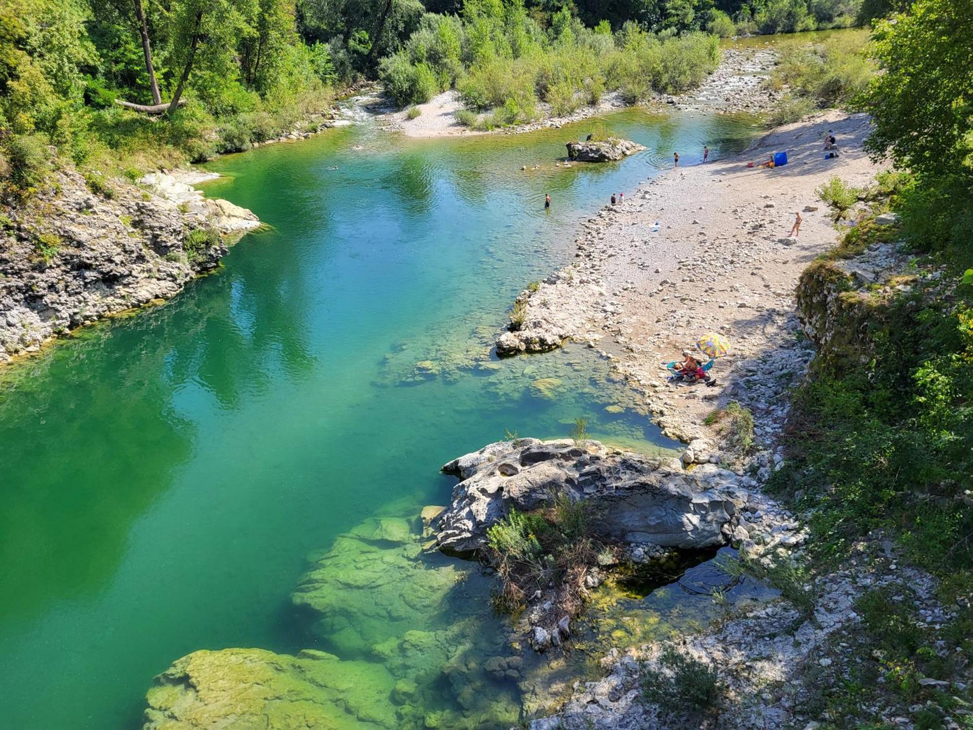 Koca Sredi Gozda Hotel Kanal Buitenkant foto
